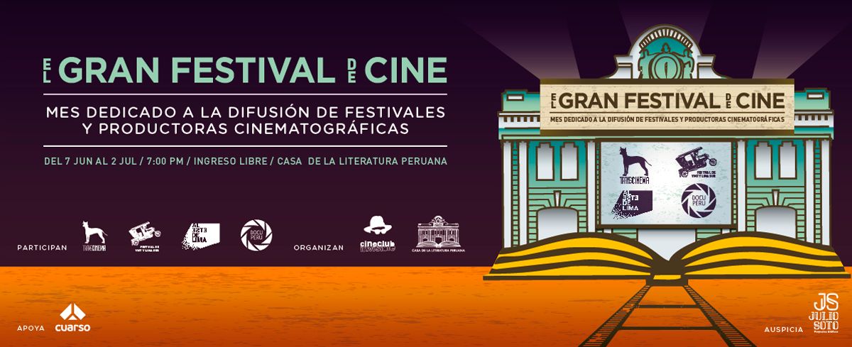 FestivaldeCineJunioSlide - Casa de la Literatura Peruana